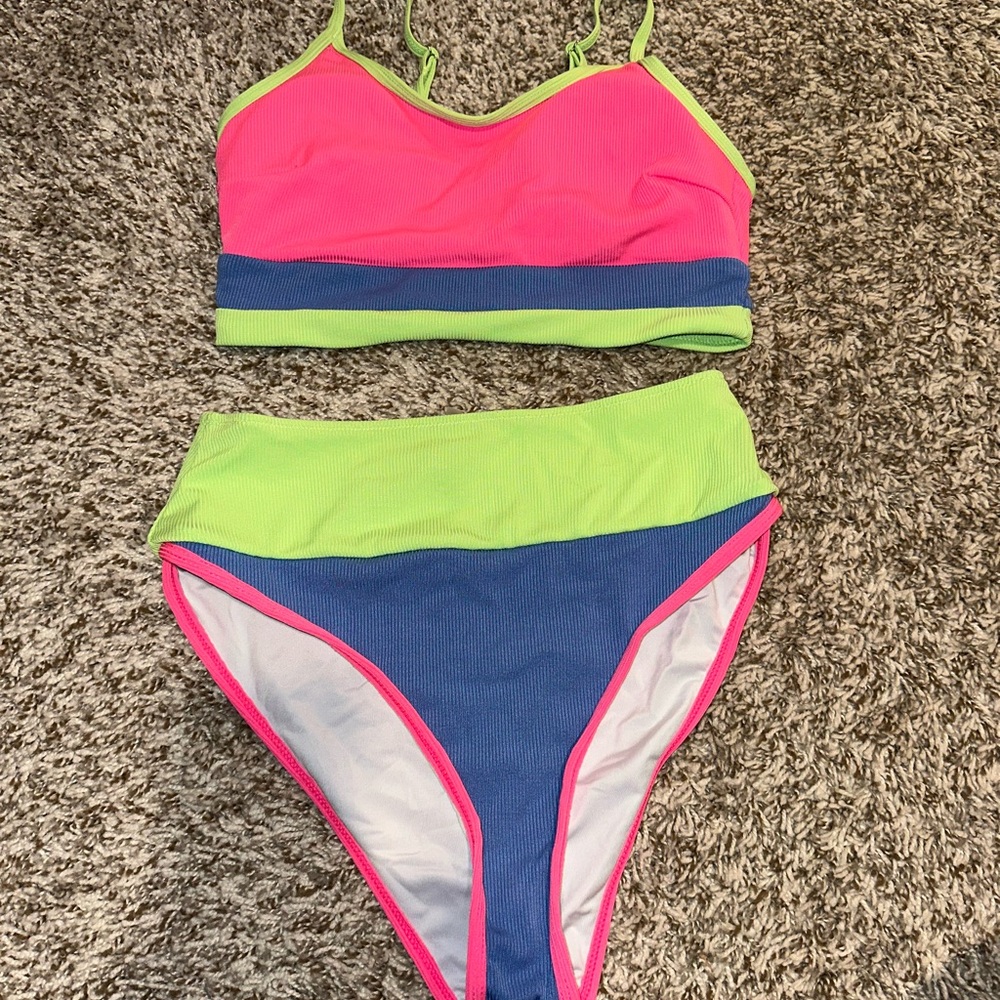 POPVIL High Waisted Bikini Set